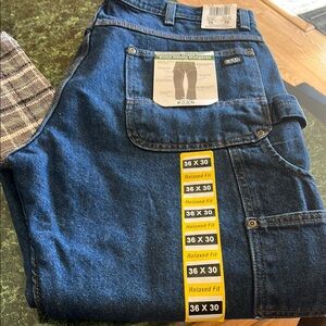 Men's Relaxed Fit Jeans - Blue